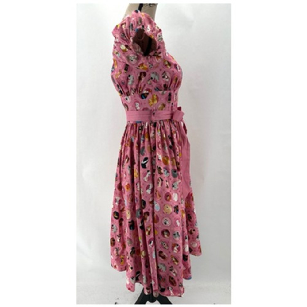 Disney Parks Dress Shop Pink Dogs Dress Size S Dooney Bourke Cosplay Princess - Picture 3 of 12